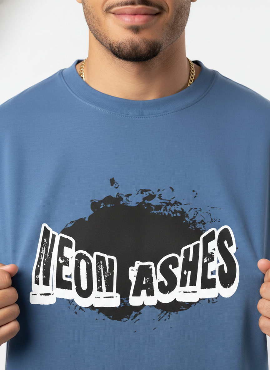 Men Oversized Cotton Printed T-Shirt