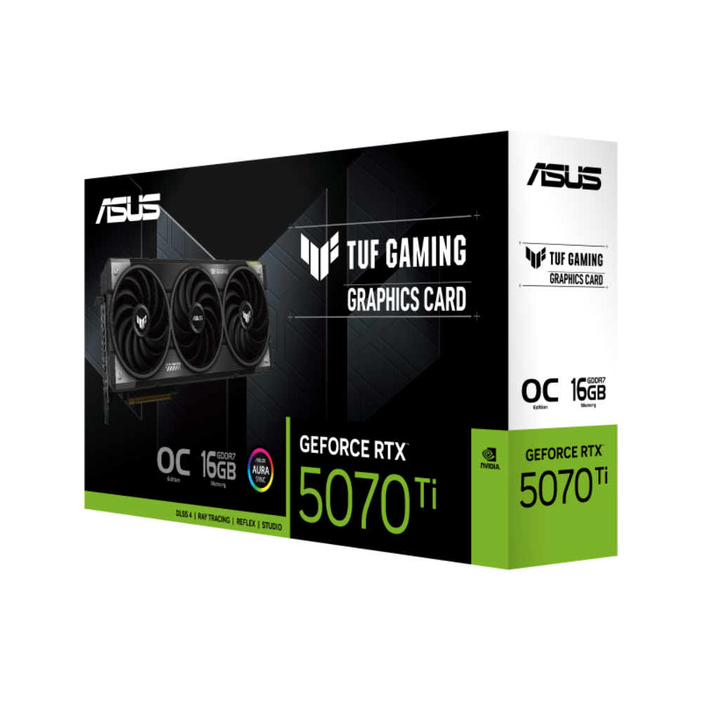 ASUS Tuf Gaming GeForce RTX 5070 Ti OC Edition 16GB Nvidia Graphic Card