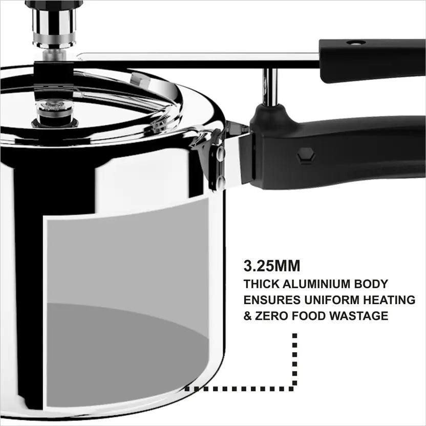 BUTTERFLY INNER LID COOKER FRIENDLY IB HA Hard Anodised 5LTR