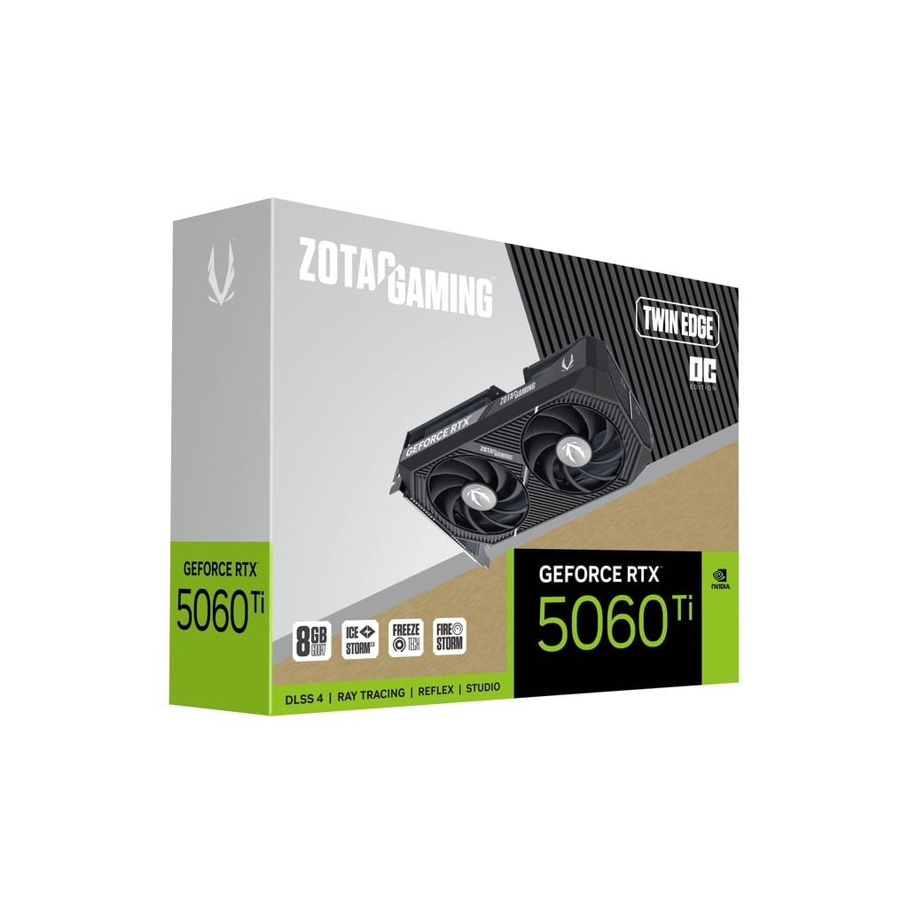 ZOTAC Gaming GeForce RTX 5060 Ti Twin Edge OC 8GB Nvidia Graphic Card