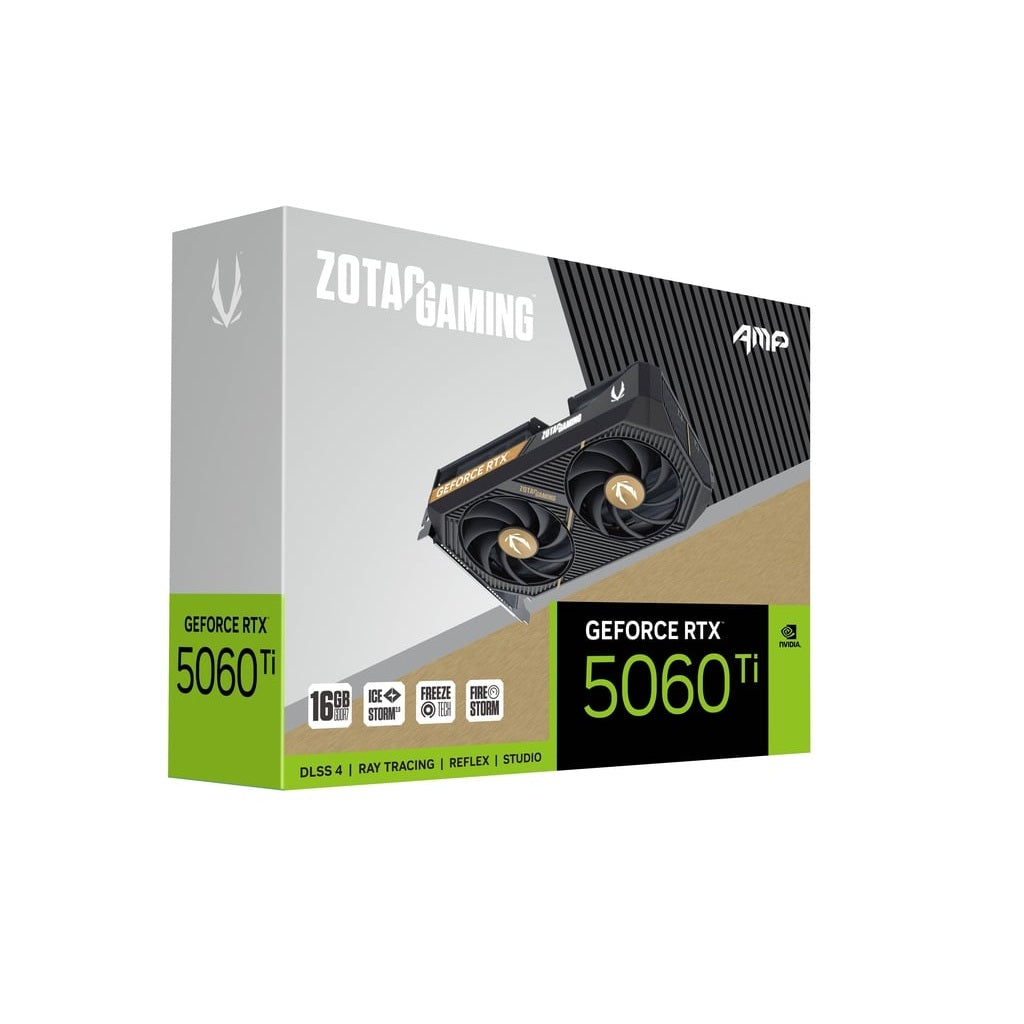 ZOTAC Gaming GeForce RTX 5060 Ti AMP 16GB Nvidia Graphic Card